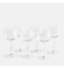 Lot de 6 verres forme ballon, pied haut La Redoute Interieurs