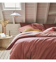 Housse de couette bicolore en coton, BONS JOURS ETINCELLE Essix
