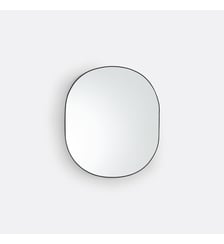 Miroir ovale en laiton La Redoute Interieurs