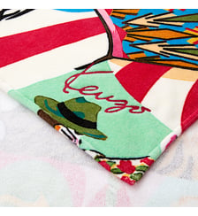 Serviette de plage  en velours Kenzo Home