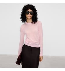 Pull ajusté en maille fine de laine mérinos Adolfo Dominguez