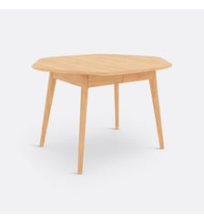 Table à manger, extensible, en chêne et plaqué, 4 à 10 couverts La Redoute Interieurs