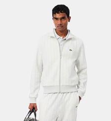 Veste de survêtement zippée Paris jacquard Lacoste