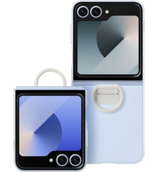 Coque Z Flip6 transparente avec anneau Samsung