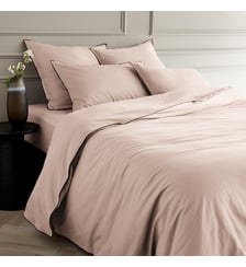 Housse de couette en voile de coton lavé AM.PM
