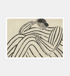 Poster   Waiting - The Poster Club x Sofia Lind Poster & Frame