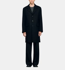 Manteau en laine et cachemire Sandro