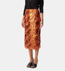 Jupe midi sequins Ikks