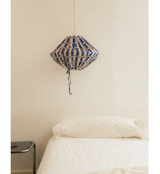 Abat-jour pour suspension en lin français diam. 50cm Yumi Nobodinoz