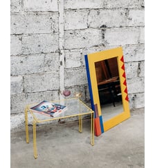 Miroir Memphis Igor N°162- Produit chiné Debongout