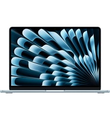 Ordinateur Apple Air 13,6" Puce M4 CPU 10 / GPU 8 coeurs Mémoire RAM 16Go Stockage 256Go SSD Retina Bleu Apple
