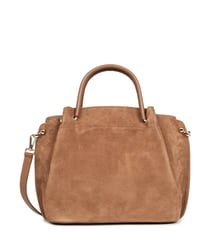 Grand sac à main Suède Louisa en cuir Lancaster