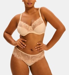 Soutien-gorge avec armature emboitant - Beige Chic Simone Pérèle