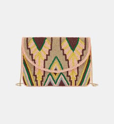 Sac pochette brodé de perles ALDRIC Wild