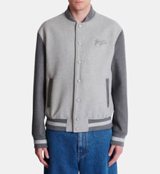 Veste Varsity en laine et cachemire Balmain