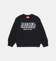 Sweat-shirt col rond avec logo Diesel Kids