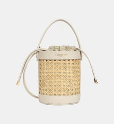Petit sac seau Cannage Rotin Lancaster
