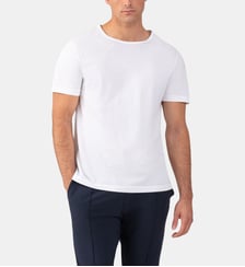 T-shirt col rond en coton Ron Dorff