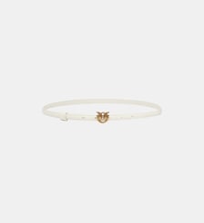 Fine ceinture avec boucle love birds 1 cm Pinko
