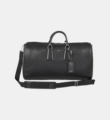 Sac de week end enduit grainé Sandro