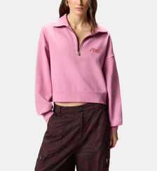Sweat-shirt avec imprimé cœur et pinkotini Pinko