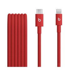 Câble de charge tissé USB-C vers Lightning 1M50 Rouge fl Beats