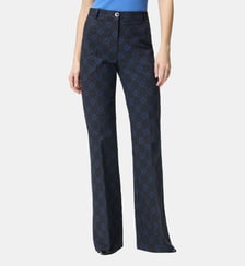 Pantalon à motif géométrique et floral Pinko