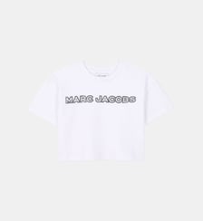 T-shirt court avec strass Marc Jacobs Kids