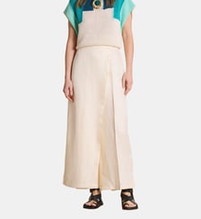 Pantalon taille haute 7/8ème à pan La Fée Maraboutée