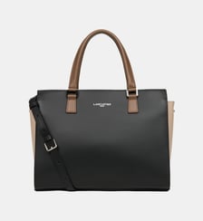 Grand sac cabas main Smooth en cuir Lancaster