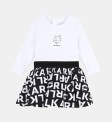 Robe manches longues Karl Lagerfeld Kids