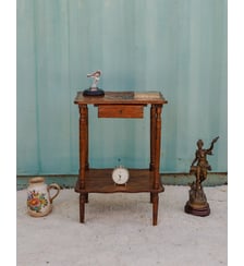 Table d'appoint en bois Francine N°1469- Produit chiné Debongout