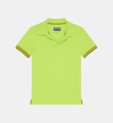 Polo en coton organique uni Vilebrequin