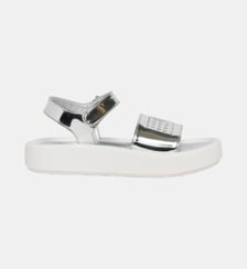 Sandales métalliques avec logo MM6 Maison Margiela