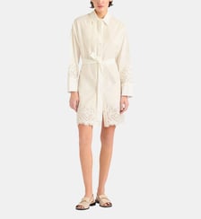 Robe coyotera en popeline saint-gall Momonì
