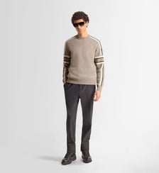 Pull spectavia col rond coupe regular Fusalp