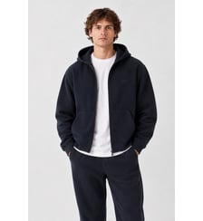 Veste zippée oversize à capuche Vahe Jott