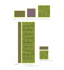 Housse de coussin Bahia Le Jacquard Francais