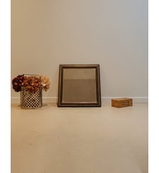 Miroir Napoléon III noir Georges N°1160- Produit chiné Debongout