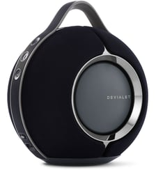 Enceinte portable Mania deep black avec chargeur Devialet