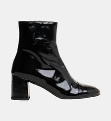 Bottines Doniama cuir vernis plissé Jonak