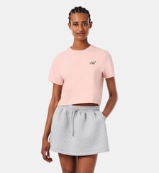 T-shirt coton avec badge relaxed fit Lacoste