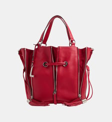 Sac seau Capsule 150 ans Premier Flirt Multizip M en cuir Lancel
