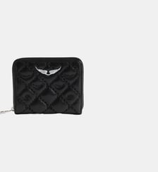 Porte-Monnaie Mini ZV Matelassé Monogram Zadig&Voltaire