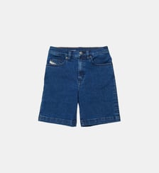 Short en denim cinq poches Diesel Kids