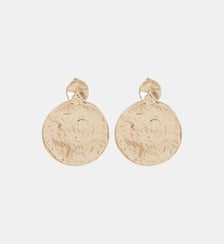 Boucles d'oreilles rondes martelées Balaboosté