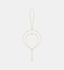 Gypsy chaine de main en or blanc Djula