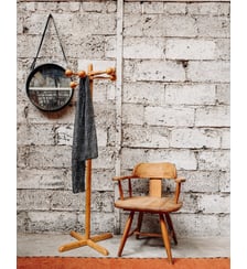 Porte-manteaux amovible en bois Charlie N°117- Produit chiné Debongout