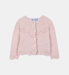 Cardigan - Rosée laine maille ajourée Tartine Et Chocolat