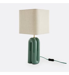 Lampe à poser céramique et lin La Redoute Interieurs
